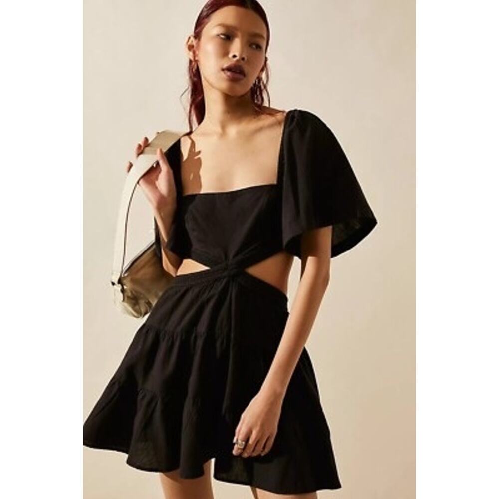 Free People Cross of Sunlight Mini Dress Medium